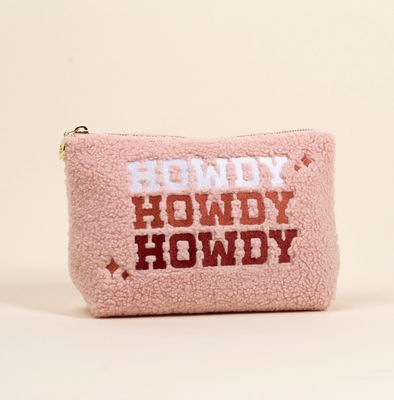 Howdy Howdy Howdy Teddy Pouch