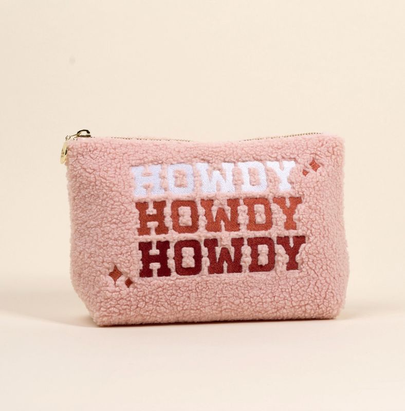 Howdy Howdy Howdy Teddy Pouch