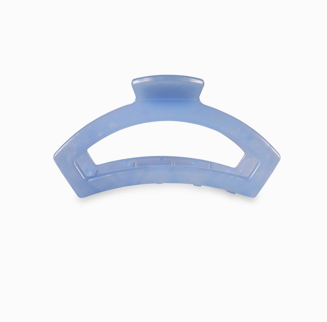 Teleties™ Open Hair Clip | Blue Lagoon, Size: Tiny