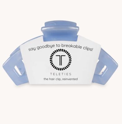 Teleties™ Open Hair Clip | Blue Lagoon