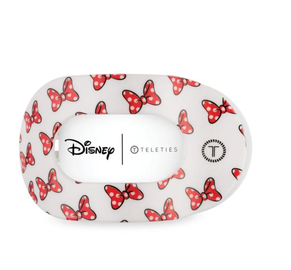 Disney™ Teleties™ Flat Round Hair Clip | Minnie Loves Her Bows