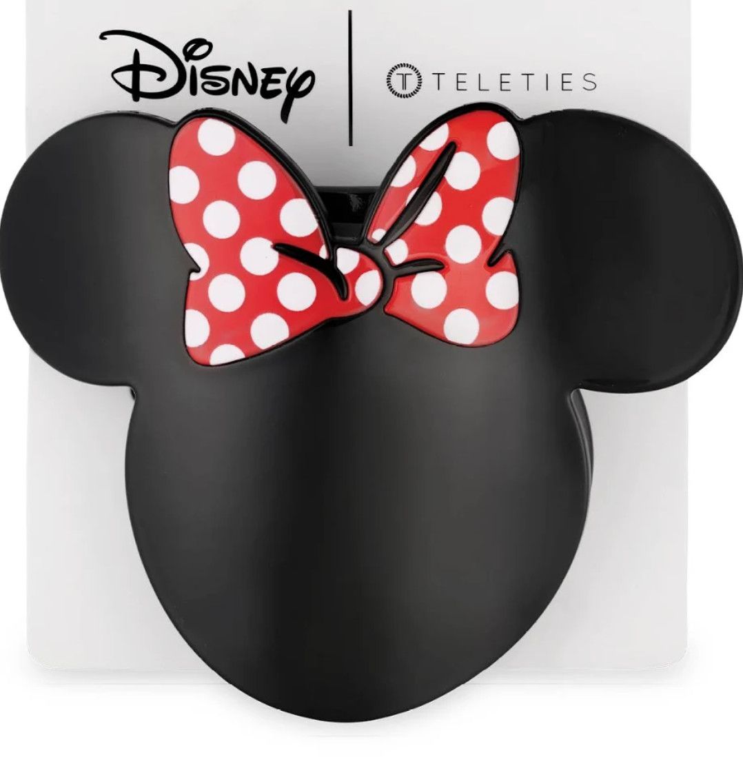 Disney™ Teleties™ Flat Hair Clip | Minnie Mouse Shaped, Size: Small