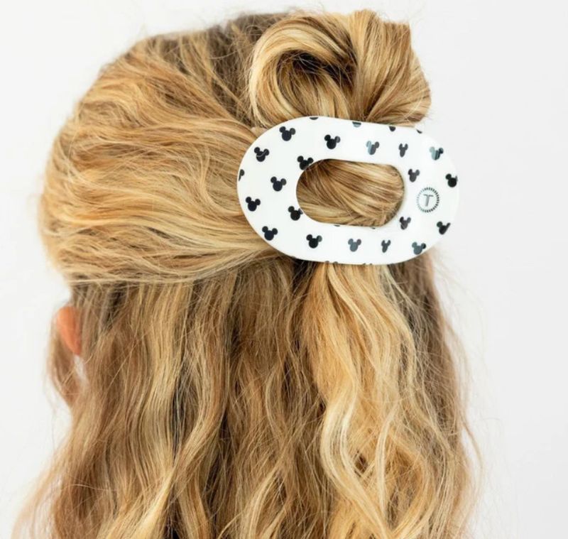 Disney™ Teleties™ Flat Round Hair Clip | The Iconic Mickey Mouse