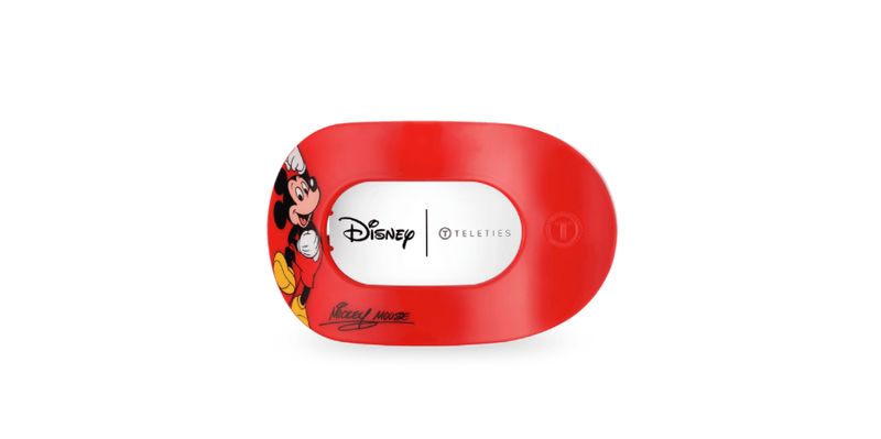 Disney™ Teleties™ Flat Round Hair Clip | Mickey Mouse
