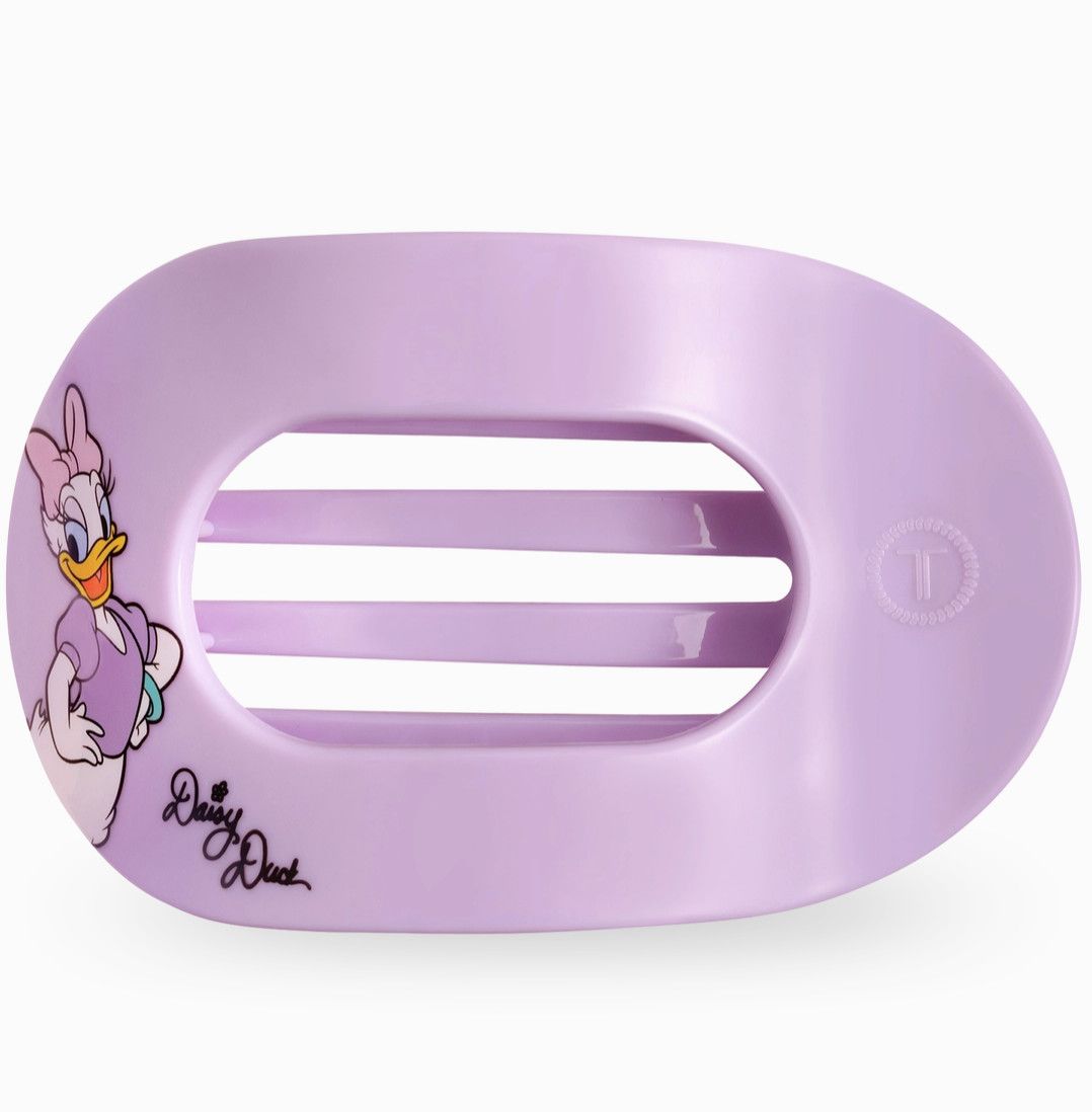Disney™ Teleties™ Flat Round Hair Clip | Daisy Duck, Size: Small