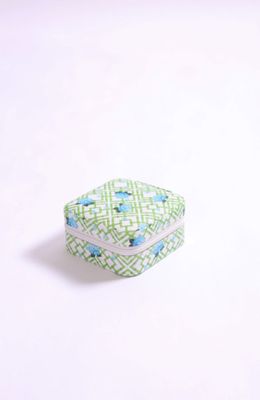 Travel Jewelry Case | Hydrangea Bamboo