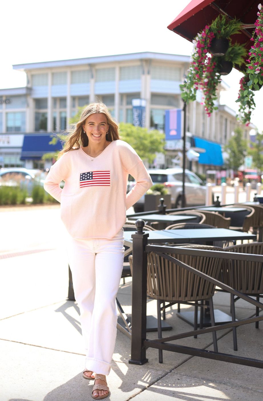 The Liberty Pink Sweater, Size: S