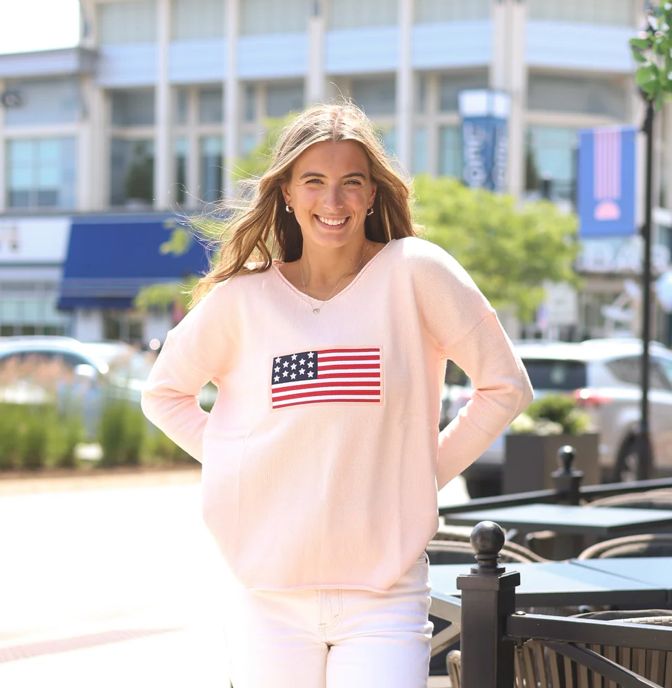 The Liberty Pink Sweater