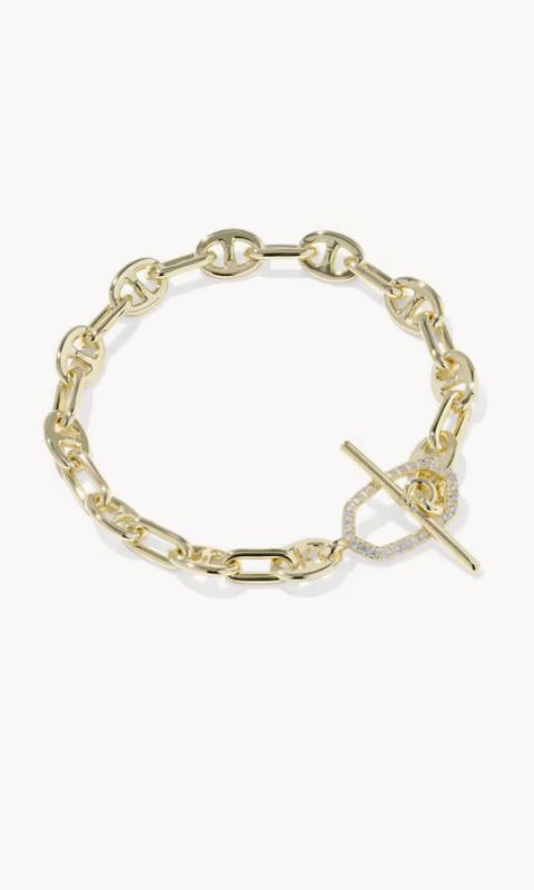 The Elaina Toggle Link Chain Bracelet