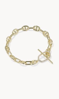 The Elaina Toggle Link Chain Bracelet