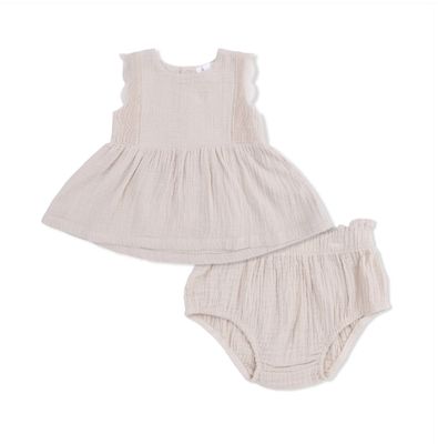 Angel Dear French Oak Babydoll Top w/Bloomer