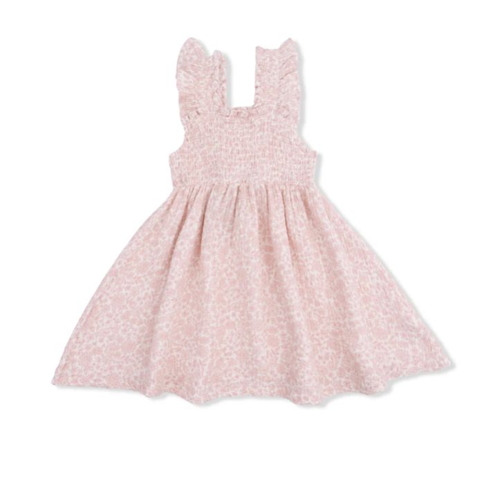 Angel Dear Harper Floral Sundress + Bloomer Set