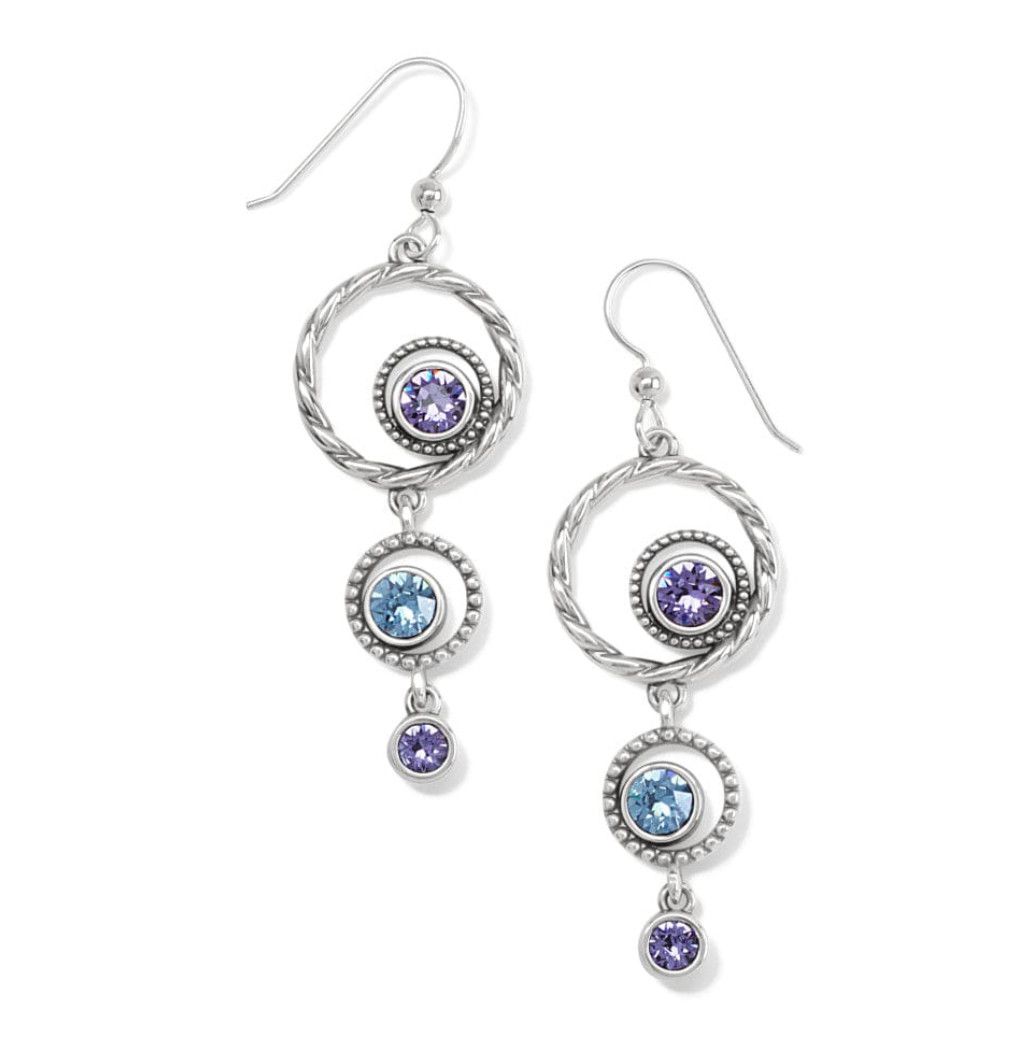 Halo Radiance French Wire Earrings