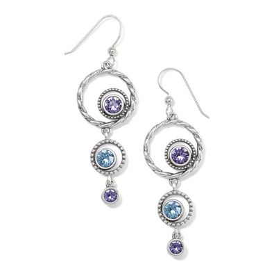 Halo Radiance French Wire Earrings