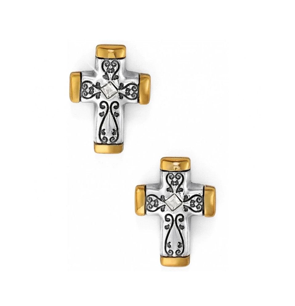 Venezia Cross Post Earrings