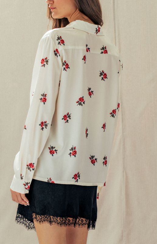 The Rosebud Button Down