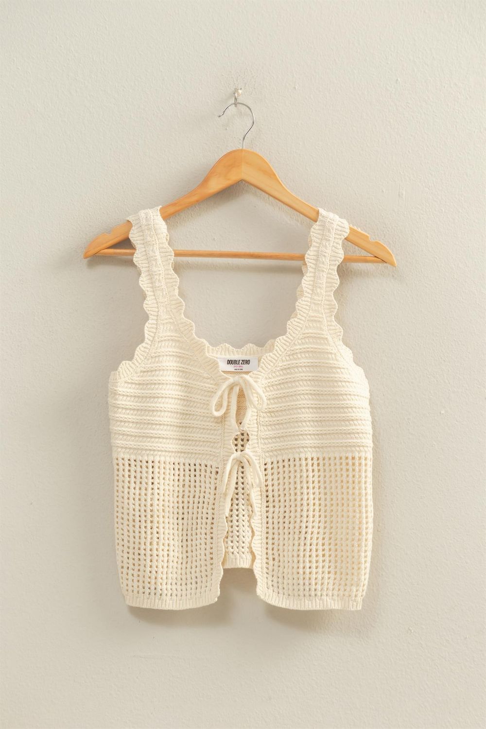 The Alice Vest, Color: Cream, Size: S