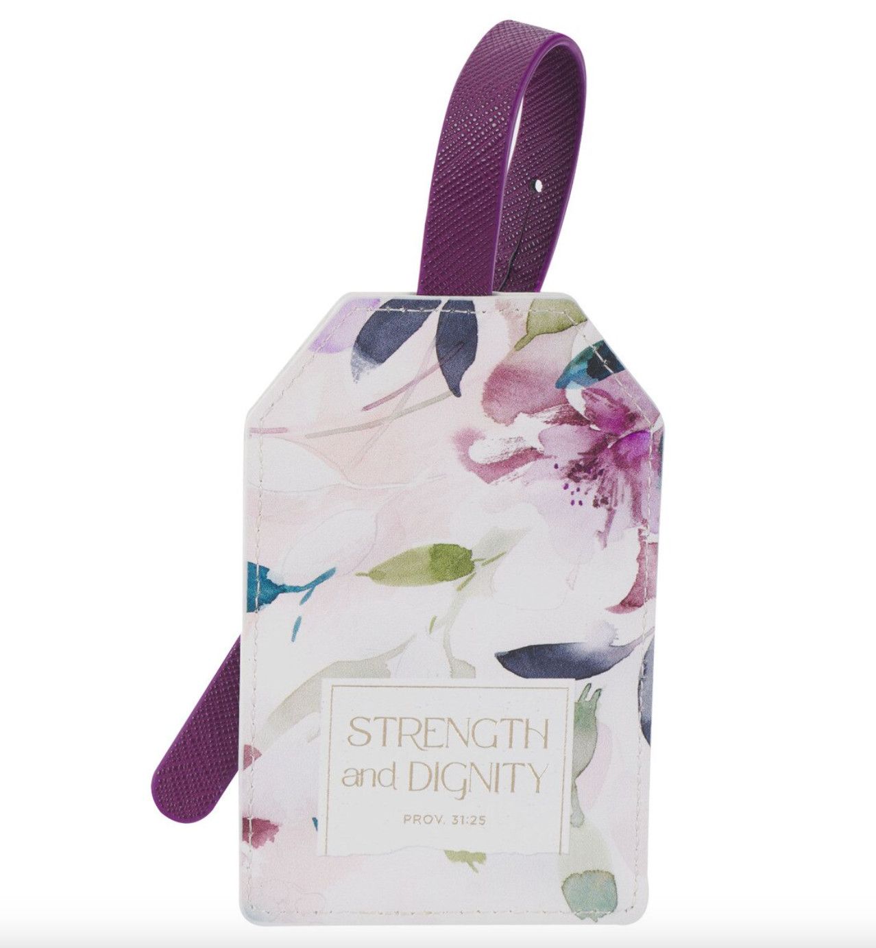 Luggage Tag | Strength &amp; Dignity