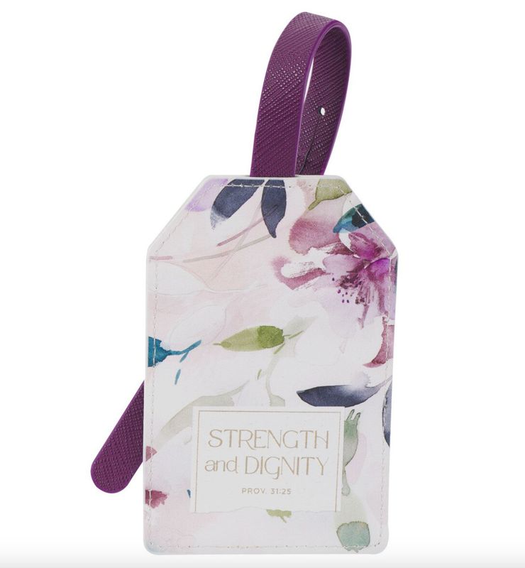Luggage Tag | Strength &amp; Dignity