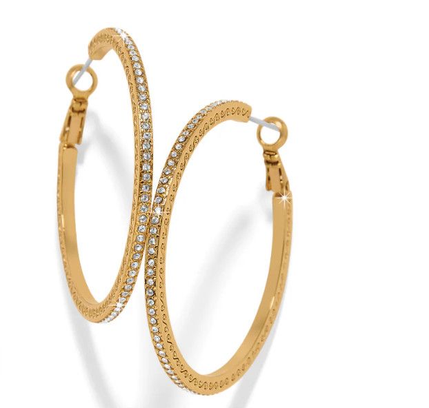 Meridian Eclipse Thin Large Hoop Earrings