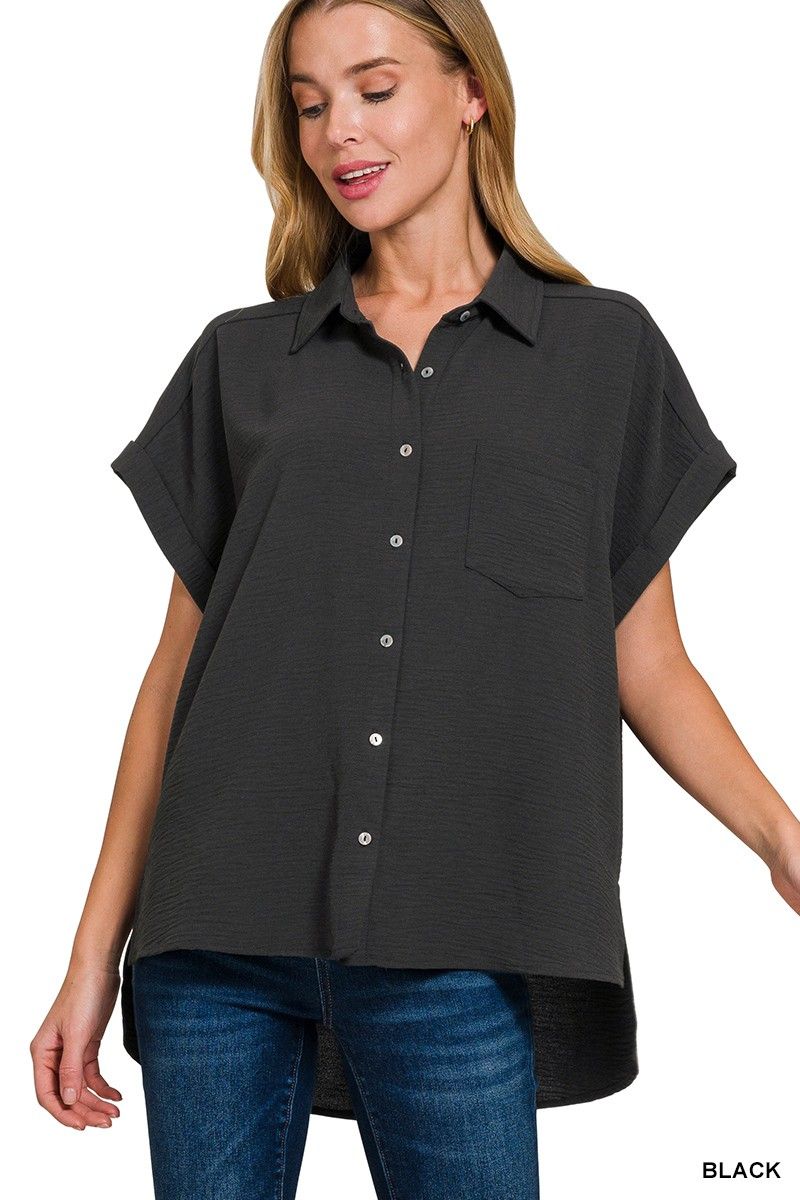 The Rachel Top, Color: Black, Size: S