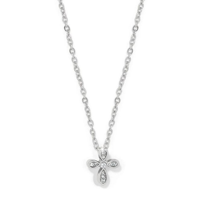 Enchanting Cross  Necklace Silver