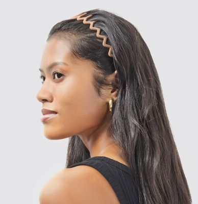 Zig Zag Headband 2pc | Black &amp; Tort
