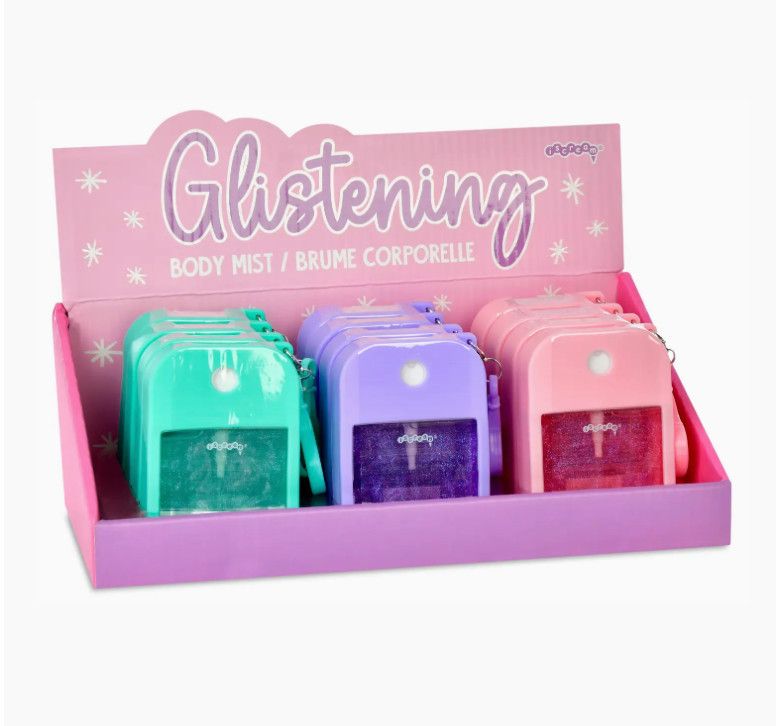 Glistening Body Mist, Color: Pink