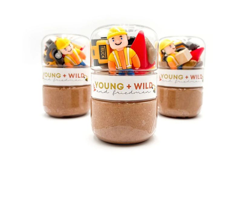 Young + Wild and Friedman Grab &amp; Go Dough Jar | Construction