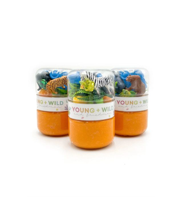 Young + Wild and Friedman Grab &amp; Go Dough Jar | Zoo