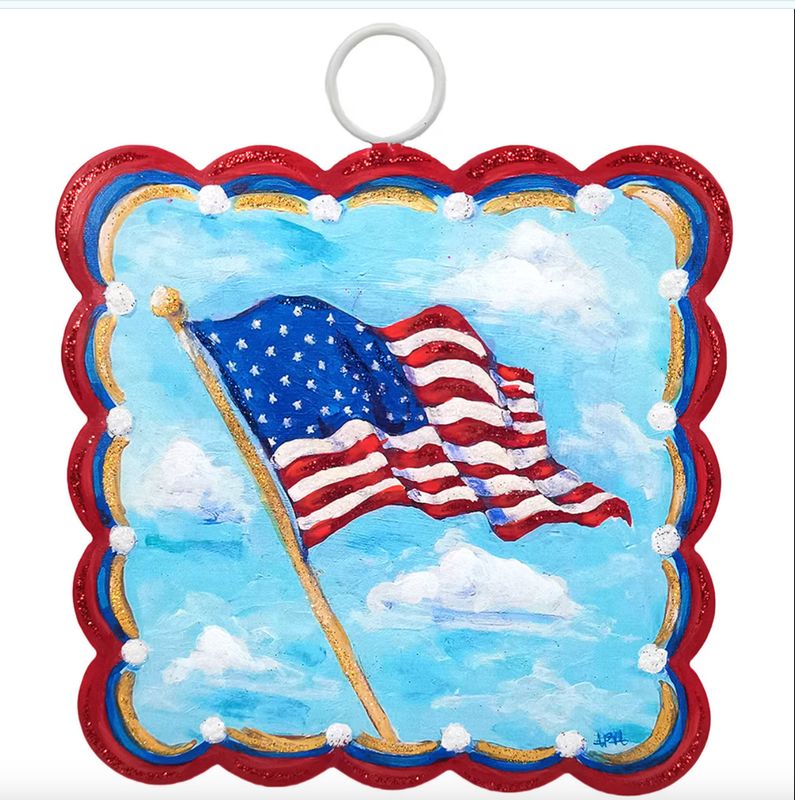 Round Top© Attachment | Mini Hamilton Waving Flag