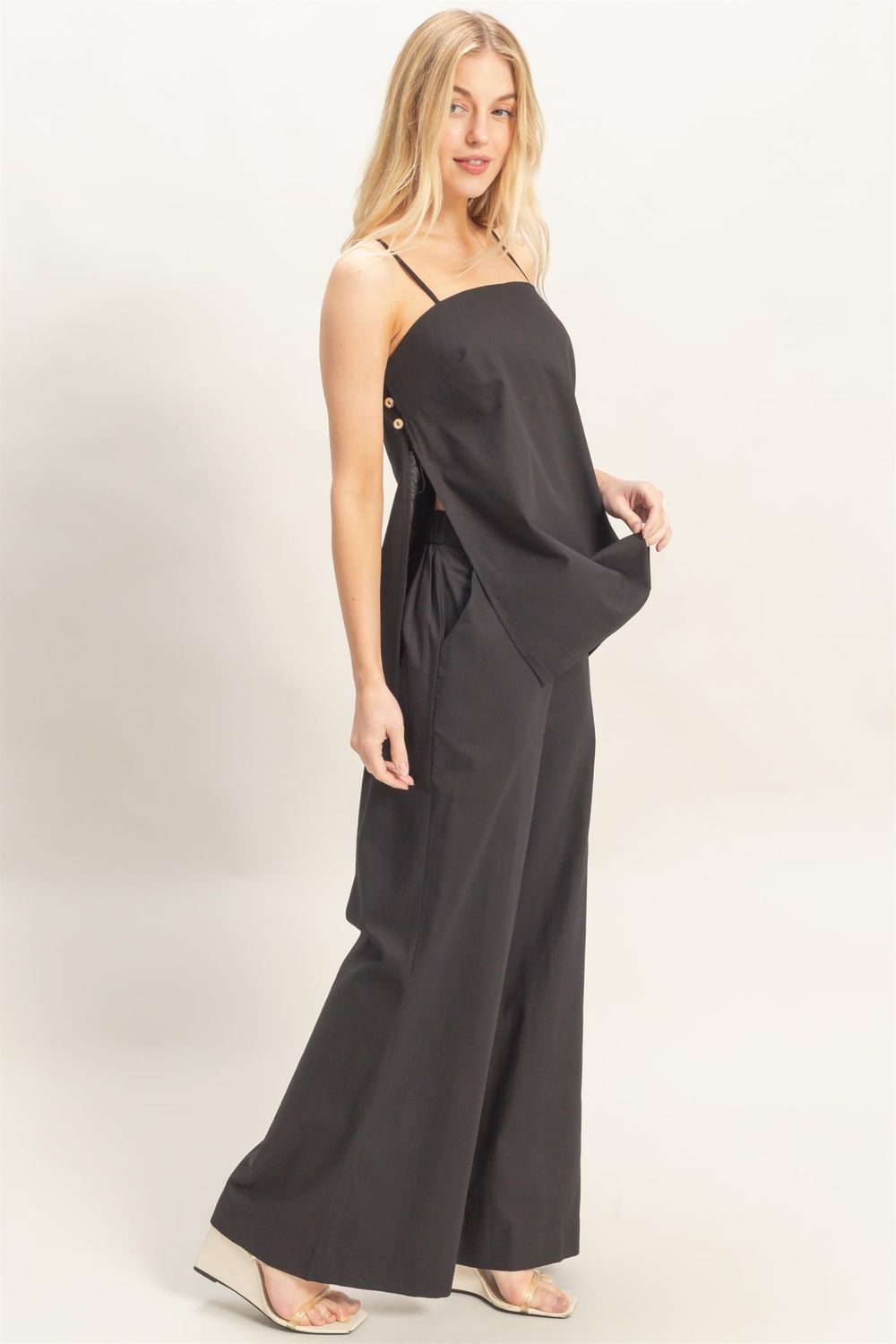 The Reva Set, Color: Black, Size: S