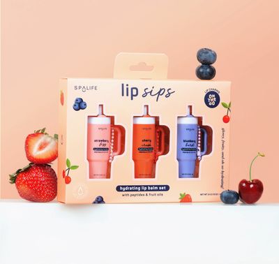 Lip Sips Lip Charms Balm Set