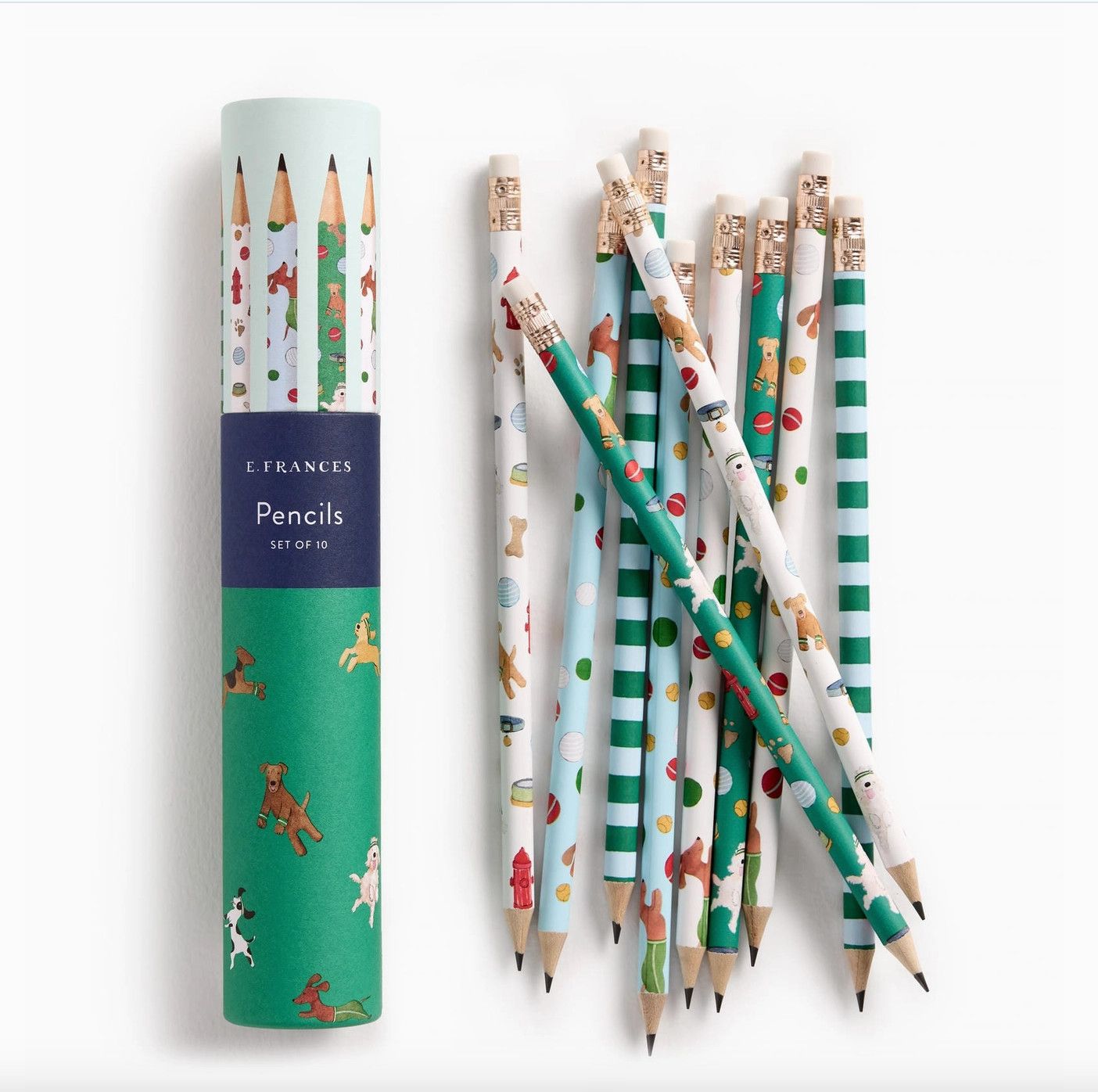 Off Leash Set of 10 Pencils