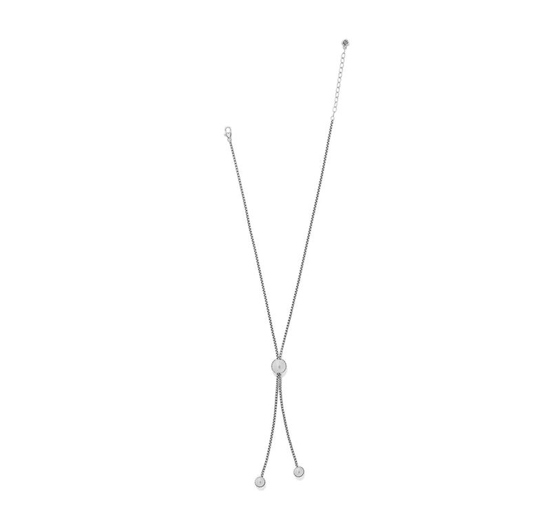 Pretty Tough Bold Stud Lariat Necklace
