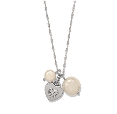 One Heart Pearl Short Necklace