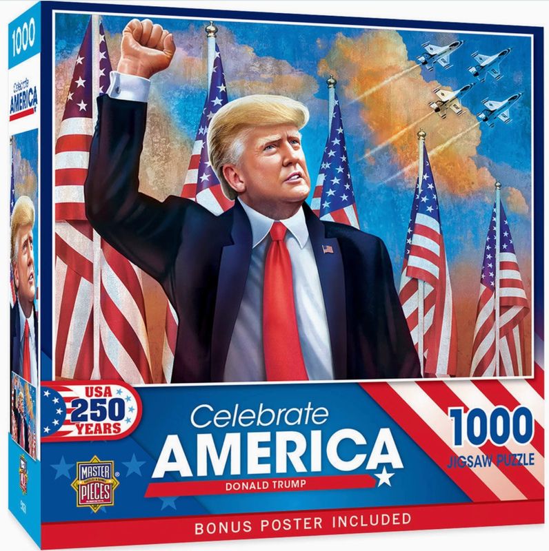 Donald Trump Celebrate America Puzzle 1000 Piece