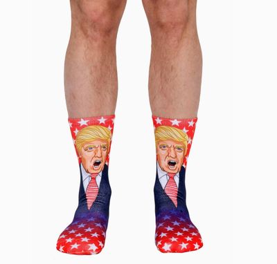 Donald Trump Novelty Crew Socks