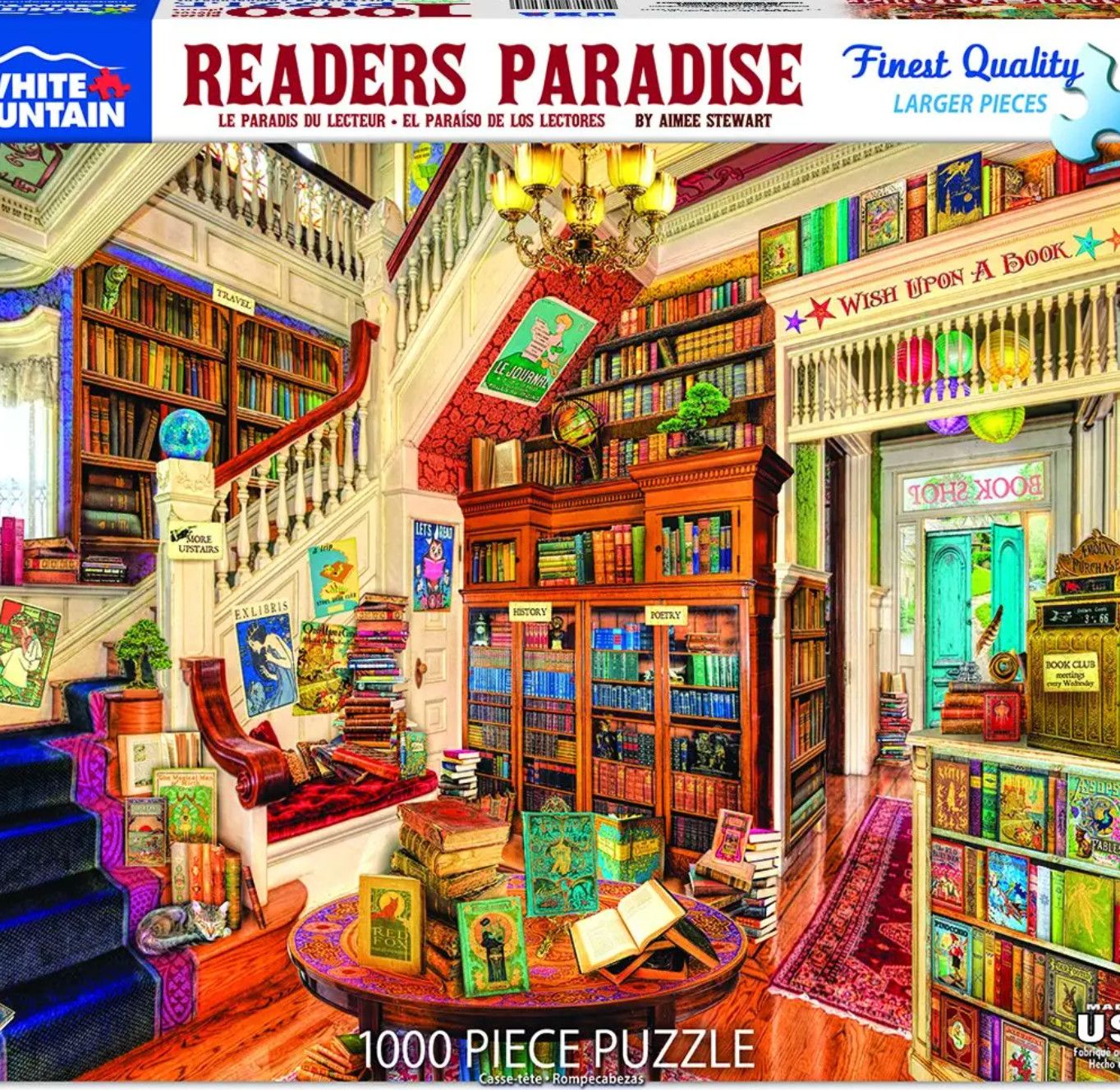 Readers Paradise 1000pc Puzzle