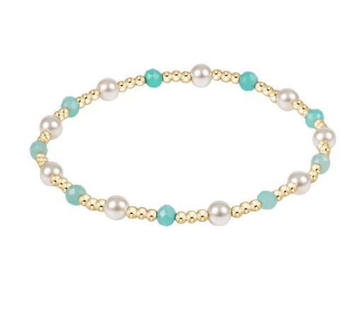 Enewton EXTENDS Pearl Sincerity 4mm Gem Bracelet Amazonite