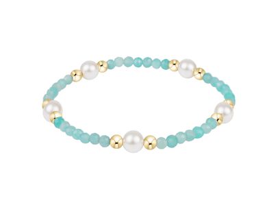 Enewton EXTENDS Purpose Pearl 6mm Gem Bracelet Amazonite