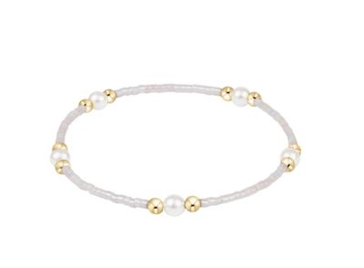 Enewton Hope Purpose Pearl Bracelet Silky White