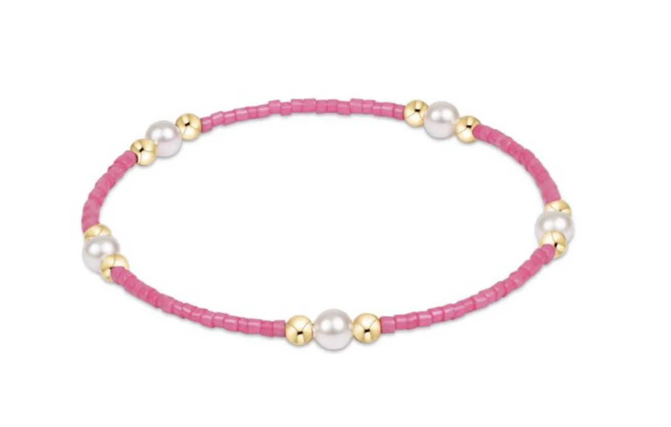 Enewton Hope Purpose Pearl Bracelet Bubblegum