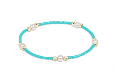 Enewton Hope Purpose Pearl Bracelet Turquoise