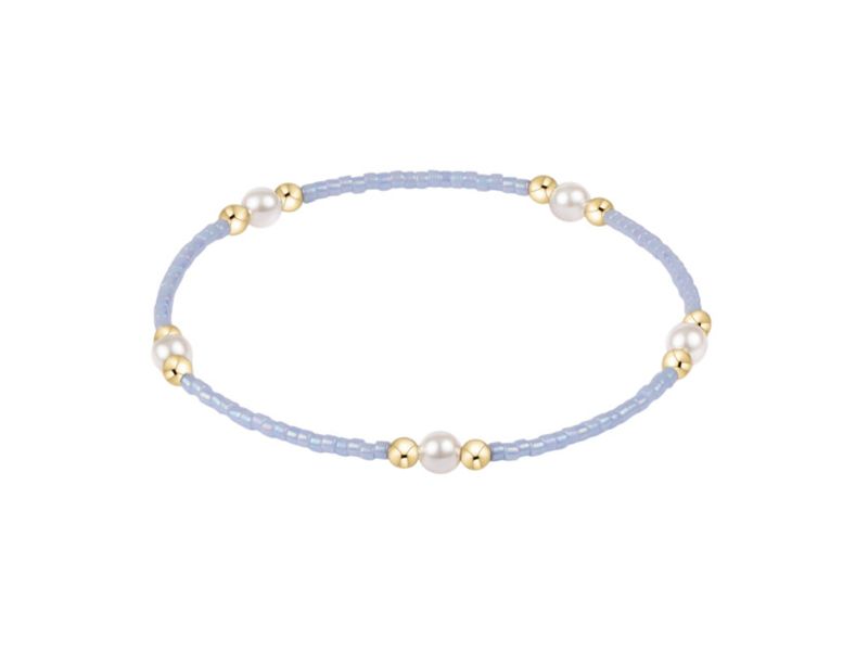 Enewotn Hope Purpose Pearl Bracelet Ocean Mist