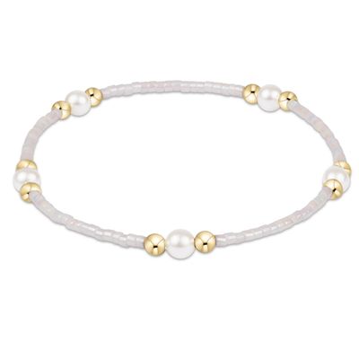 Enewotn Hope Purpose Pearl Bracelet silky white
