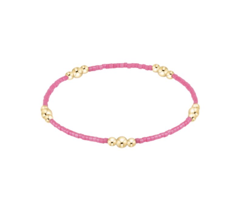 Enewton Hope Purpose Gold Bracelet Bubblegum