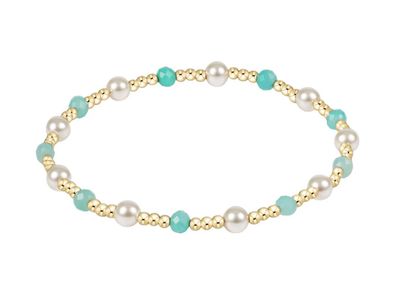 Enewton Pearl Sincerity 4mm Gem Bracelet Amazonite