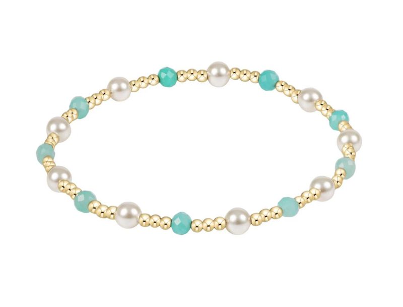Enewton Pearl Sincerity 4mm Gem Bracelet Amazonite