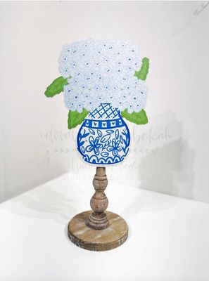 DBR Topper | Blue Hydrangea